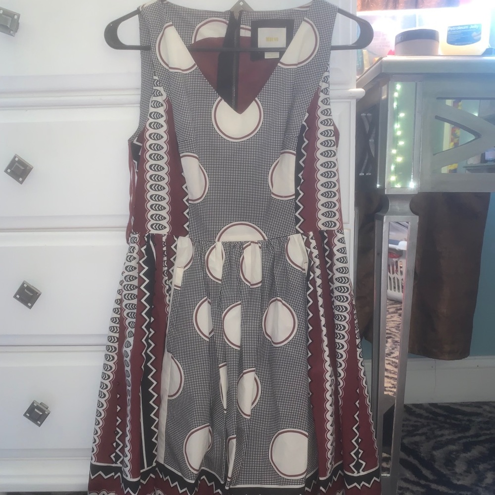 Anthropologie a-line dress